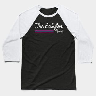 The Babylon Miami Scarface Baseball T-Shirt